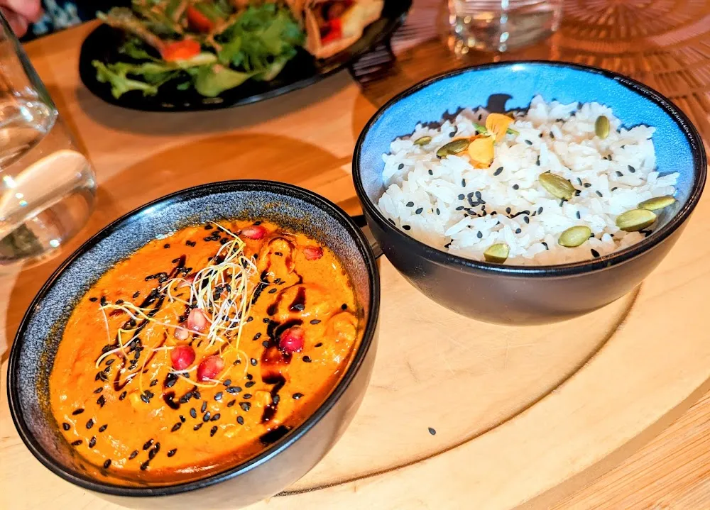 Poulet Thaï Au Curry Rouge